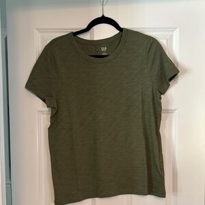 GAP Olive Green Short Sleeve Tee